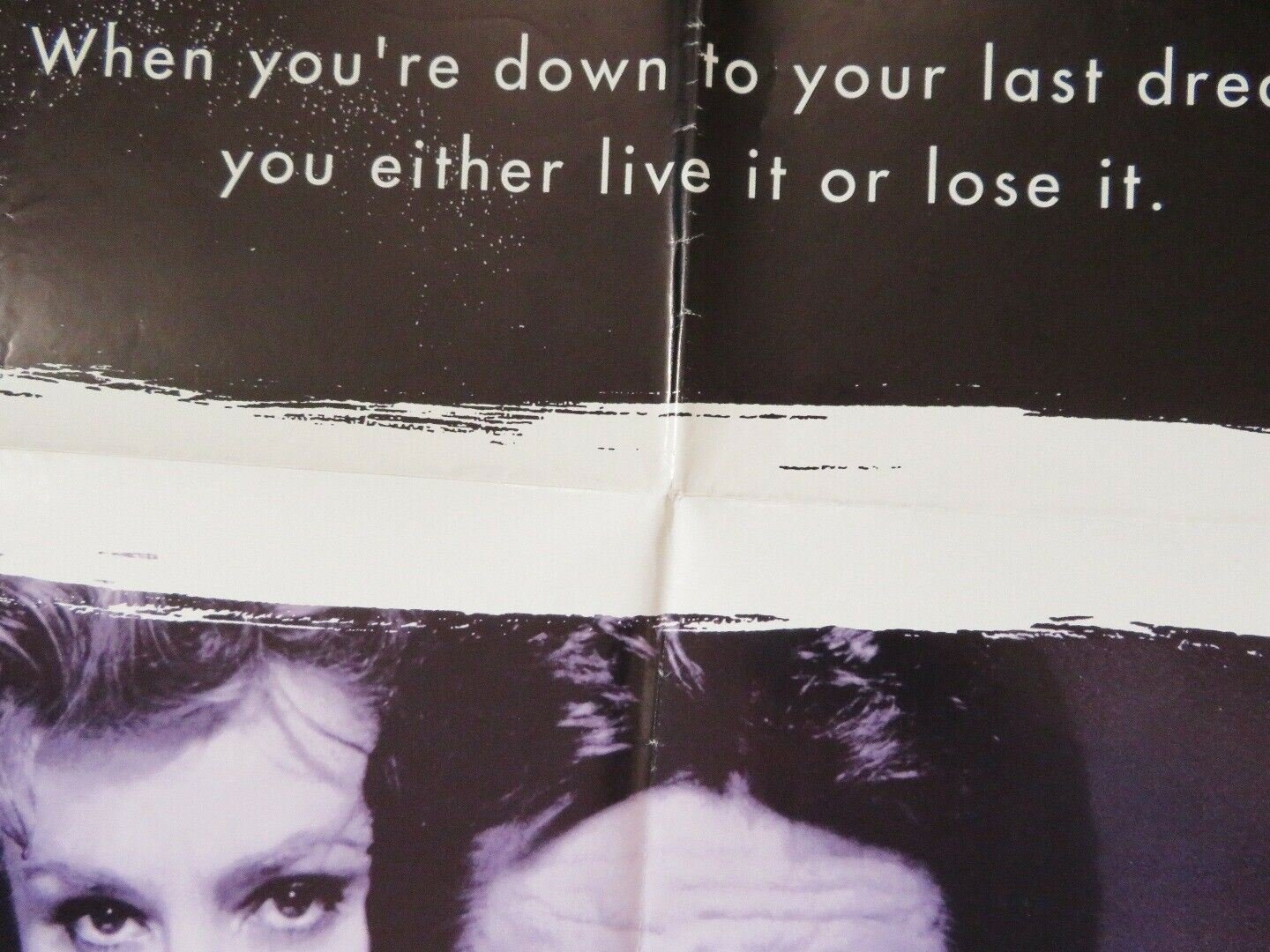 NIGHT AND THE CITY US ONE SHEET POSTER ROBERT DE NIRO JESSICAL LANGE 1992 Movie posters