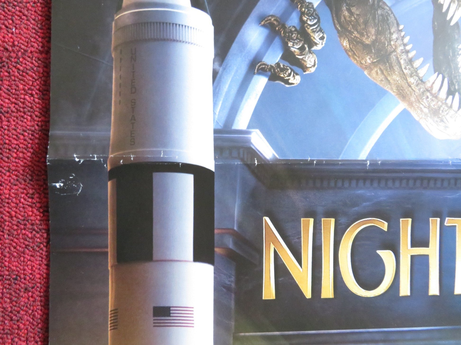 NIGHT AT THE MUSEUM 2: BATTLE OF THE SMITHSONIAN US ONE SHEET ROLLED POSTER 2009 Rendezvous Cinema Movie posters