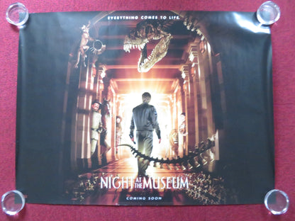 NIGHT AT THE MUSEUM UK QUAD (30"x 40") ROLLED POSTER BEN STILLER 2006 Rendezvous Cinema Movie posters