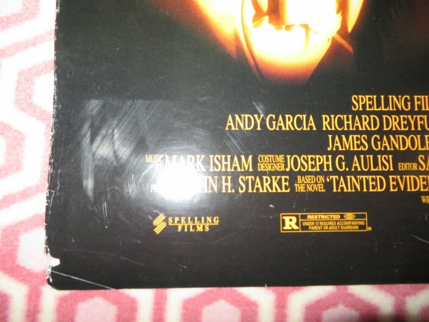 NIGHT FALLS ON MANHATTAN US ONE SHEET ROLLED POSTER ANDY GARCIA 1996 Movie posters