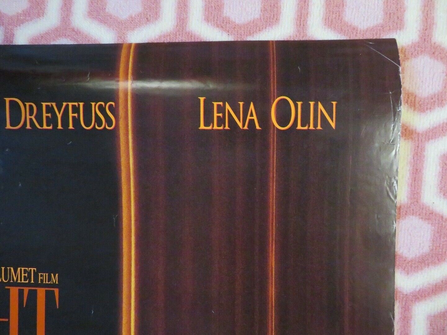 NIGHT FALLS ON MANHATTAN US ONE SHEET ROLLED POSTER ANDY GARCIA 1996 Movie posters