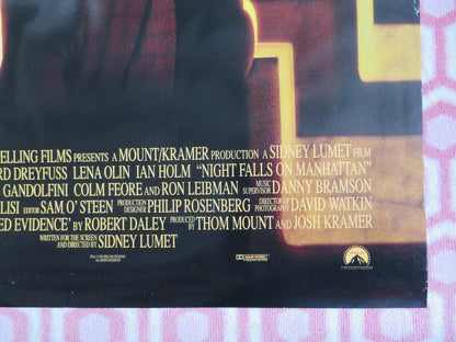NIGHT FALLS ON MANHATTAN US ONE SHEET ROLLED POSTER ANDY GARCIA RICHARD DREYFUSS Movie posters