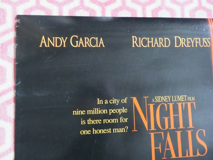 NIGHT FALLS ON MANHATTAN US ONE SHEET ROLLED POSTER ANDY GARCIA RICHARD DREYFUSS Movie posters