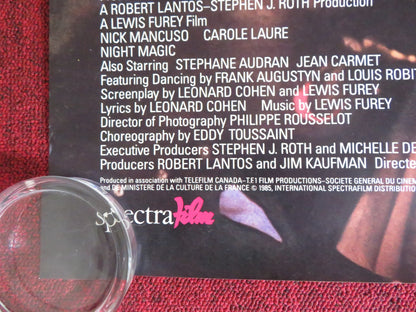 NIGHT MAGIC US ONE SHEET ROLLED POSTER NICK MANCUSO CAROLE LAURE 1985 Rendezvous Cinema Movie posters