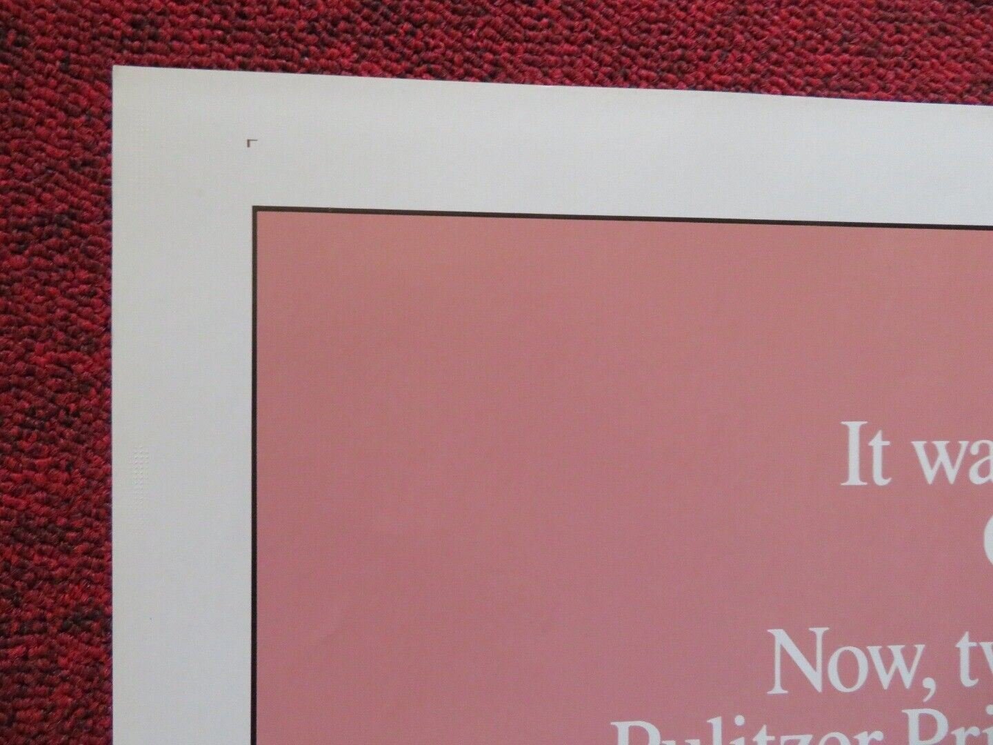 NIGHT MOTHER FOLDED US ONE SHEET POSTER SISSY SPACEK ANNE BANCROFT 1986 Movie posters