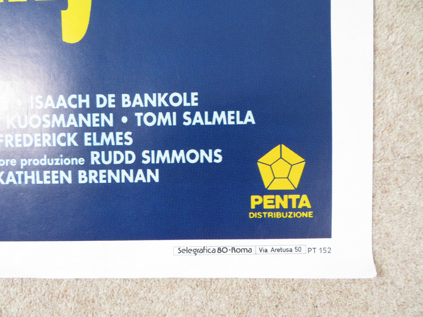 NIGHT ON EARTH ITALIAN 2 FOGLIO POSTER JIM JARMUSCH GENA ROWLANDS 1991 Rendezvous Cinema Movie posters