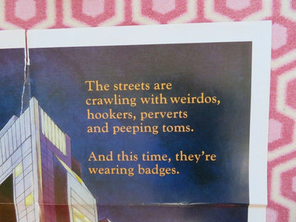 NIGHT PATROL US ONE SHEET POSTER LINDA BLAIR PAT PAULSEN 1984 Movie posters