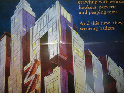 NIGHT PATROL US ONE SHEET POSTER LINDA BLAIR PAT PAULSEN 1984 Movie posters