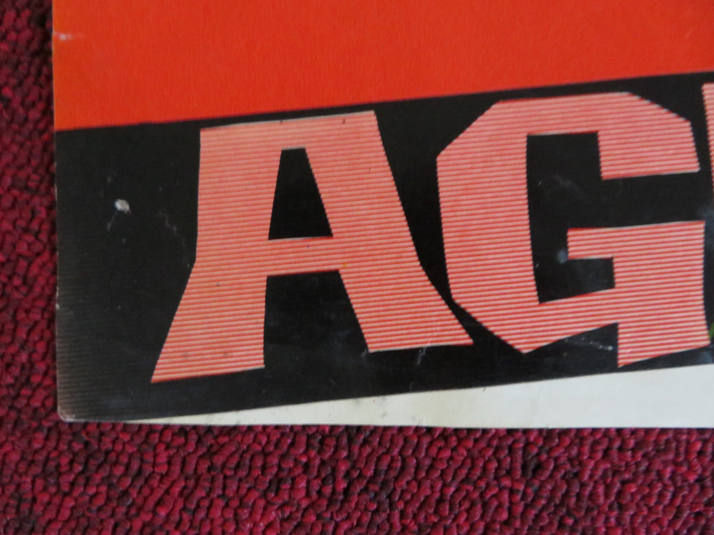 NIGHT PEOPLE - C ITALIAN FOTOBUSTA POSTER GREGORY PECK BRODERICK CRAWFORD 1954 Rendezvous Cinema Movie posters