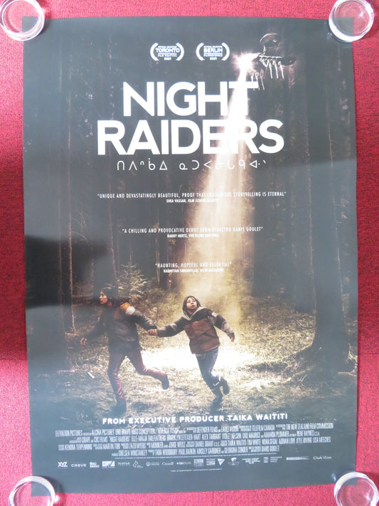 NIGHT RAIDERS - A US ONE SHEET ROLLED POSTER DANIS GOULET 2021 Rendezvous Cinema Movie posters