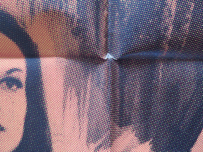 NIGHT TRAIN TO PARIS FOLDED US ONE SHEET POSTER LESLIE NIELSEN ALIZA GUR 1964 Rendezvous Cinema Movie posters