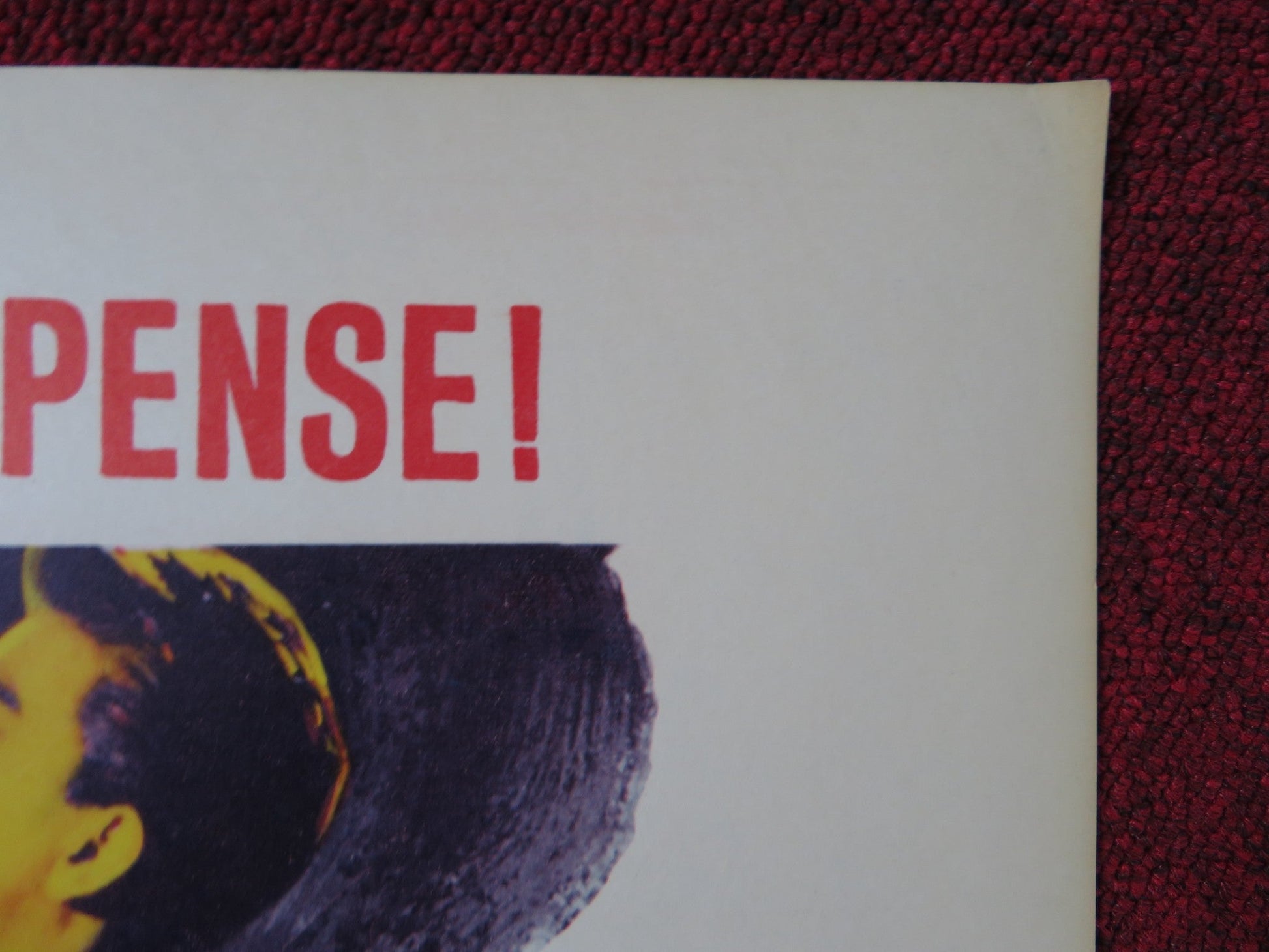 NIGHT TRAIN TO PARIS US HALF SHEET (22"x 28") POSTER LESLIE NIELSEN 1964 Rendezvous Cinema Movie posters