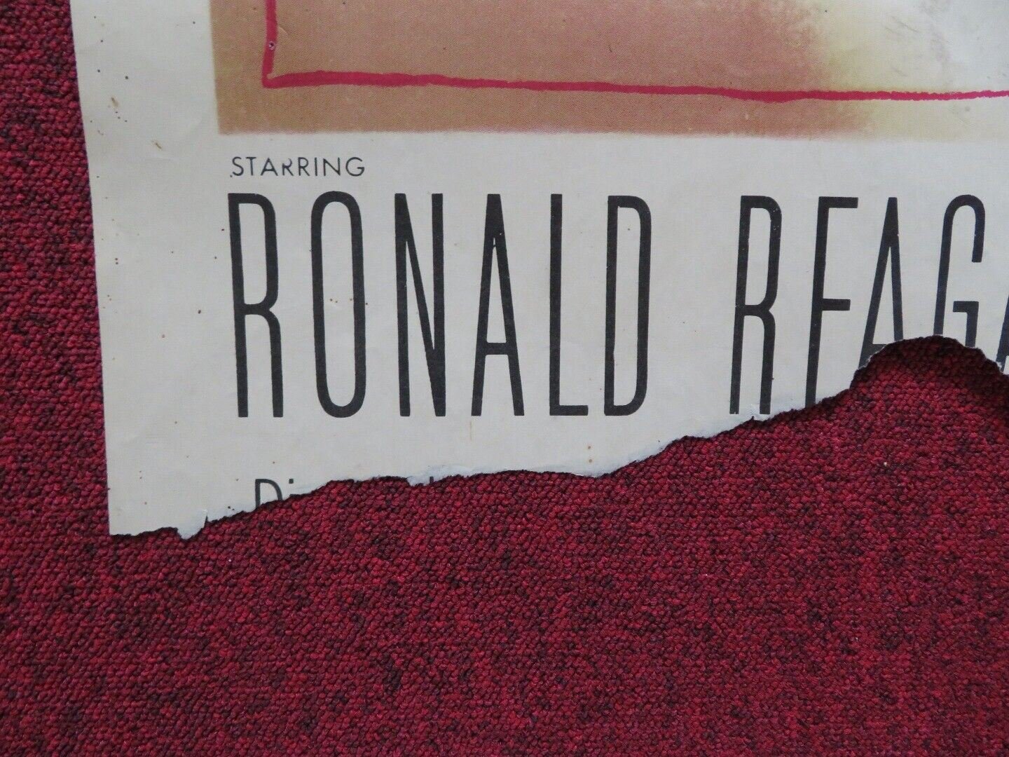 NIGHT UNTO NIGHT FOLDED US ONE SHEET POSTER RONALD REGAN VIVECA LINDFORS 1949 Movie posters