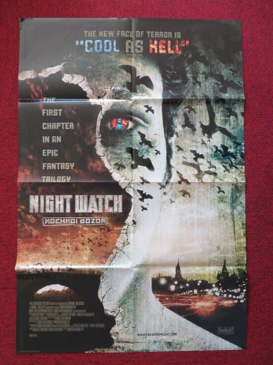NIGHT WATCH /NOCHOI DOZOR FOLDED US ONE SHEET POSTER TIMUR BEKMAMBETOV 2004 Movie posters