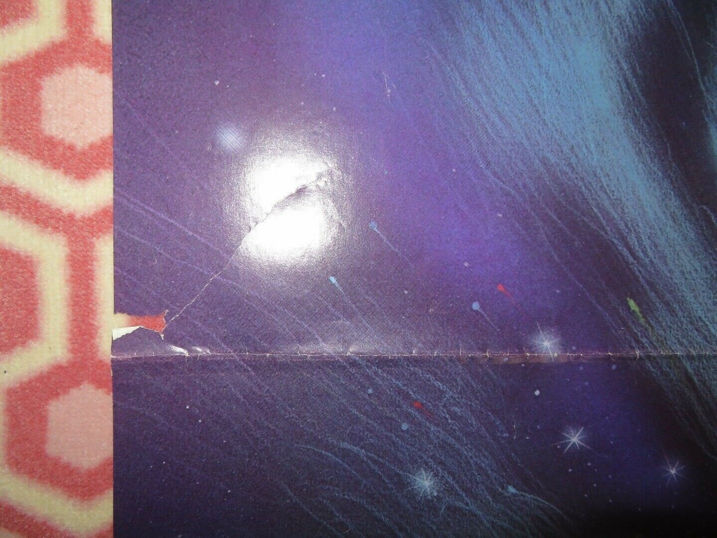 NIGHTFLYER FOLDED US ONE SHEET POSTER MICHAEL PRAED JOHN STANDING 1987 Movie posters