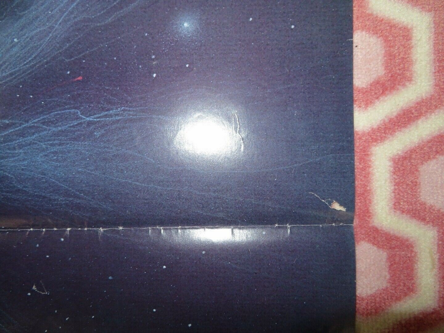 NIGHTFLYER FOLDED US ONE SHEET POSTER MICHAEL PRAED JOHN STANDING 1987 Movie posters