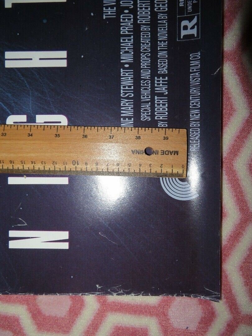 NIGHTFLYERS US ONE SHEET ROLLED POSTER MICHAEL PRAED 1987 - Rendezvous Cinema