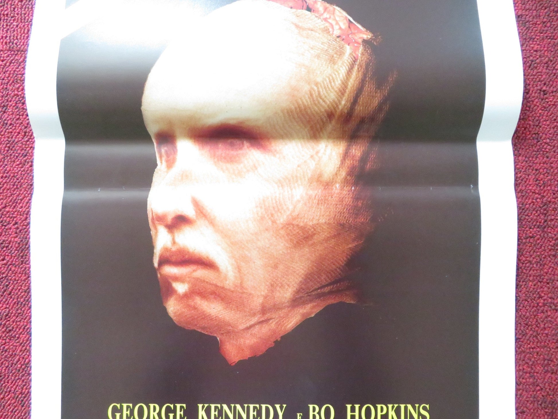 NIGHTMARE AT NOON ITALIAN LOCANDINA POSTER GEORGE KENNEDY BO HOPKINS 1988 Rendezvous Cinema Movie posters