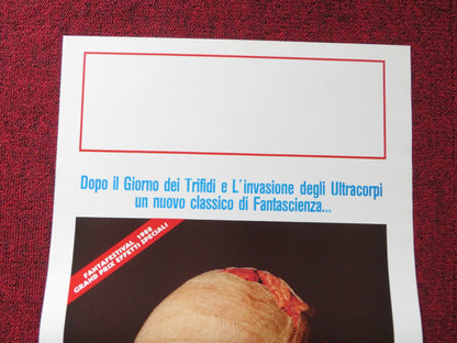 NIGHTMARE AT NOON ITALIAN LOCANDINA POSTER GEORGE KENNEDY BO HOPKINS 1988 Rendezvous Cinema Movie posters