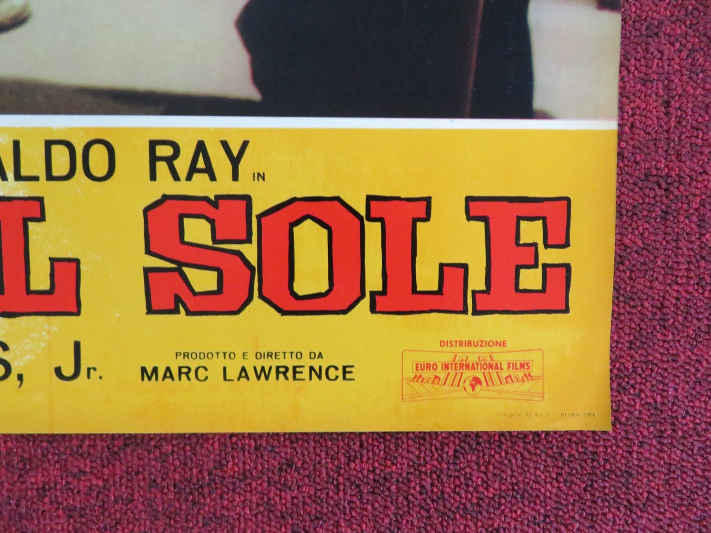 NIGHTMARE IN THE SUN - A ITALIAN FOTOBUSTA POSTER URSULA ANDRESS JOHN DEREK 1965 Rendezvous Cinema Movie posters