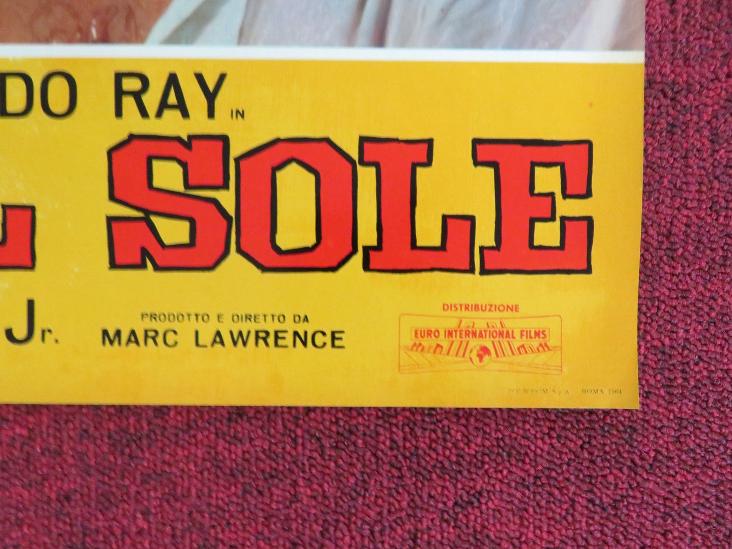 NIGHTMARE IN THE SUN - B ITALIAN FOTOBUSTA POSTER URSULA ANDRESS JOHN DEREK 1965 Rendezvous Cinema Movie posters