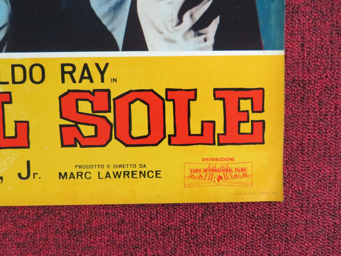 NIGHTMARE IN THE SUN - F ITALIAN FOTOBUSTA POSTER URSULA ANDRESS JOHN DEREK 1965 Rendezvous Cinema Movie posters