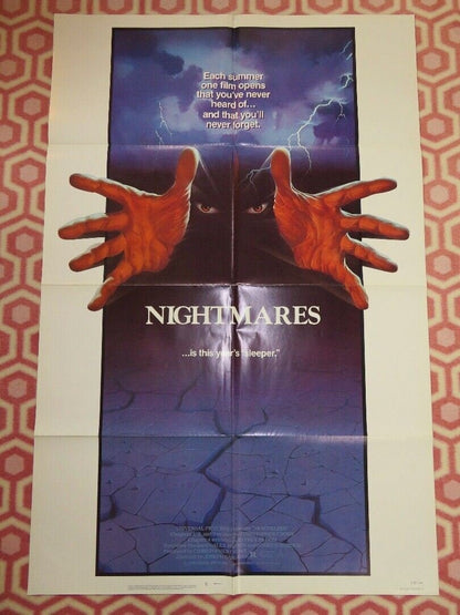 NIGHTMARES/ Stage Fright US ONE SHEET POSTER CHRISTOPHER CROWE 1983 Movie posters