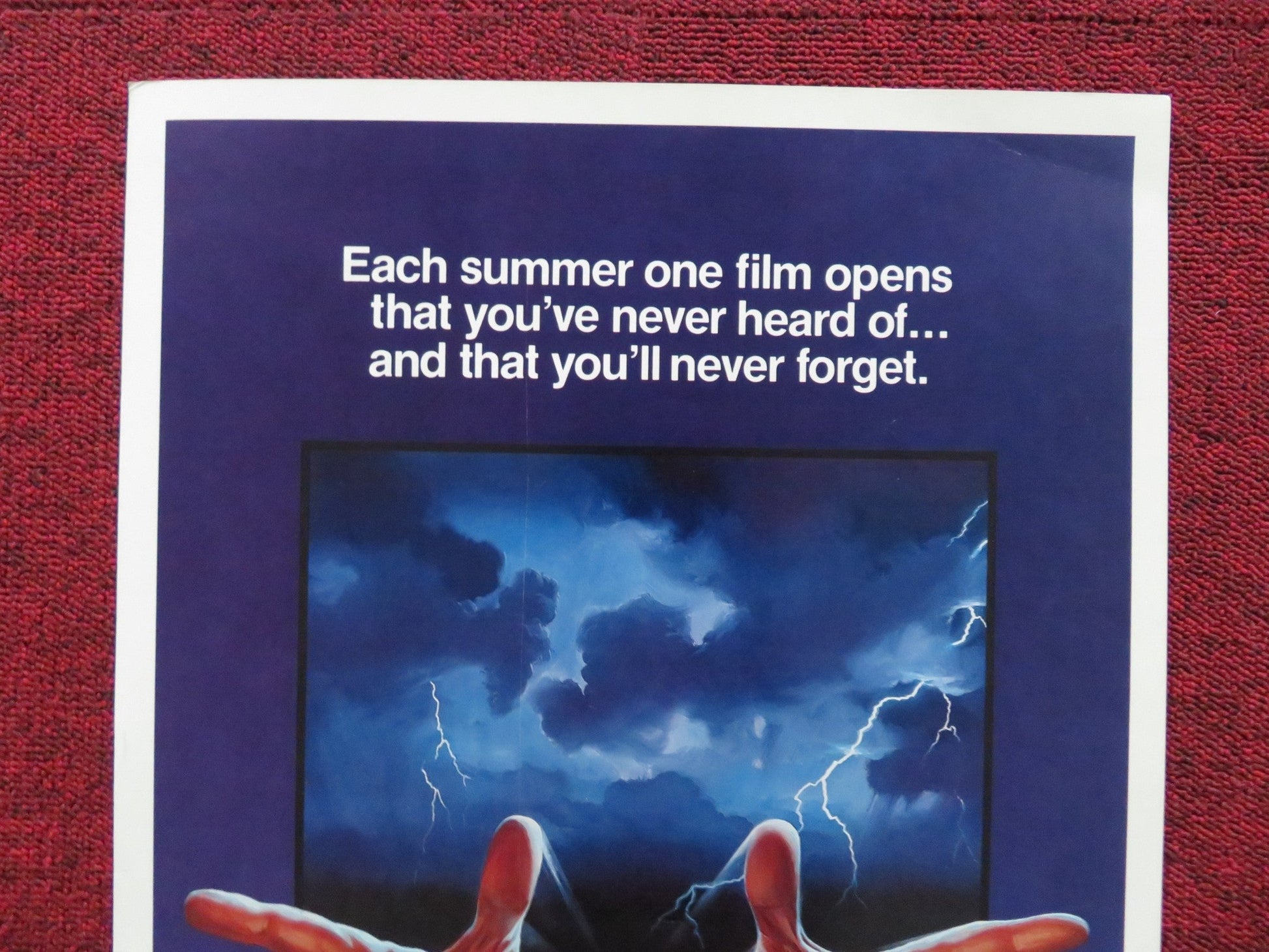 NIGHTMARES US INSERT (14"x 36") POSTER JENNY NEUMANN GARY SWEET 1983 Rendezvous Cinema Movie posters