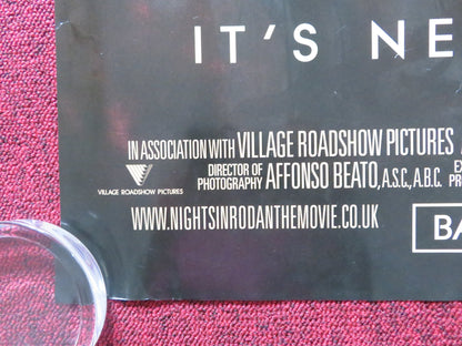 NIGHTS IN RODANTHE UK QUAD ROLLED POSTER RICHARD GERE DIANE LANE 2008 Rendezvous Cinema Movie posters