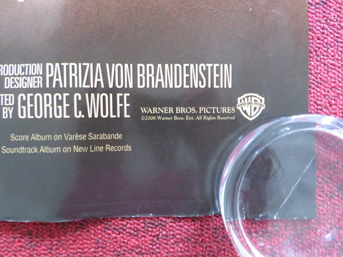 NIGHTS IN RODANTHE UK QUAD ROLLED POSTER RICHARD GERE DIANE LANE 2008 Rendezvous Cinema Movie posters