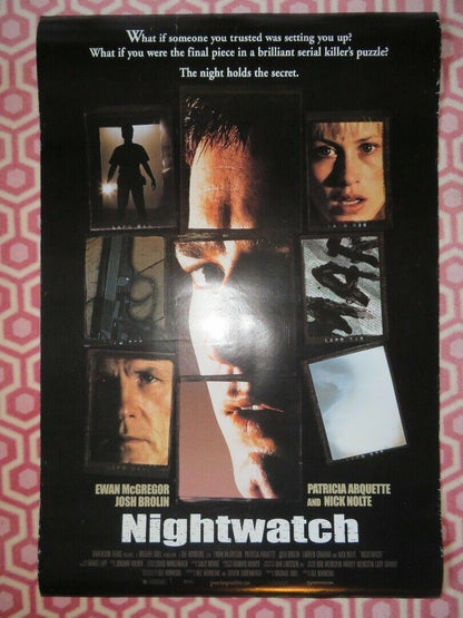 NIGHTWATCH US ONE SHEET ROLLED POSTER EWAN MCGREGOR JOSH BROLIN 1997 Movie posters
