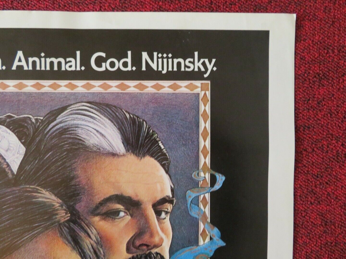 NIJINSKY US ROLLED (24"x17") POSTER ALAN BATES GEORGE DE LA PENA 1980 Movie posters