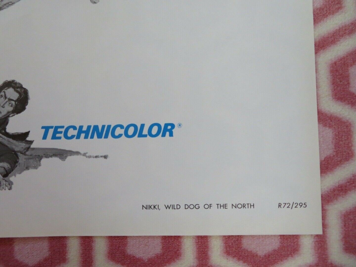 NIKKI, WILD DOG OF THE NORTH 1961/ R72 US ONE SHEET POSTER DISNEY Movie posters