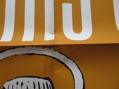 NINE HOURS TO RAMA FOLDED US ONE SHEET POSTER HORST BUCHHOLZ JOSE FERRER 1963 Movie posters