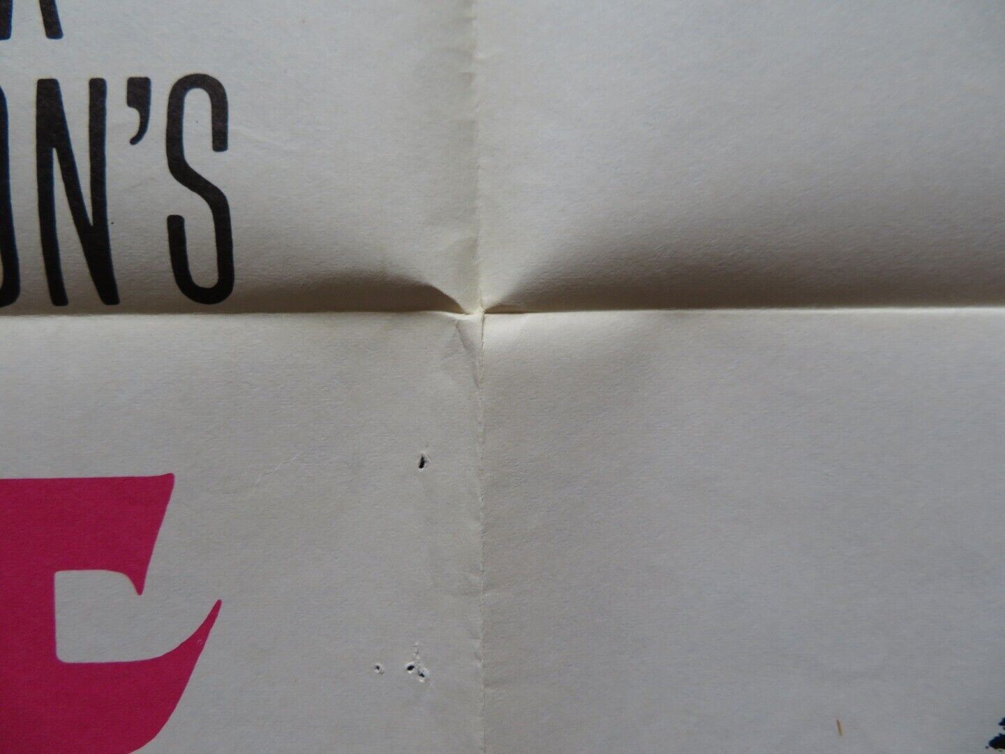 NINE HOURS TO RAMA FOLDED US ONE SHEET POSTER HORST BUCHHOLZ JOSE FERRER 1963 Movie posters