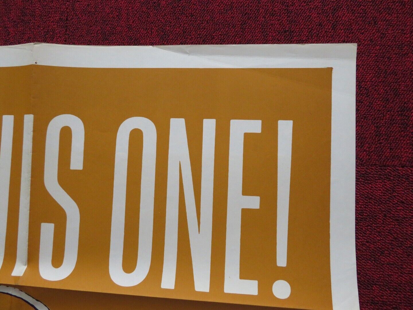 NINE HOURS TO RAMA FOLDED US ONE SHEET POSTER HORST BUCHHOLZ JOSE FERRER 1963 Movie posters