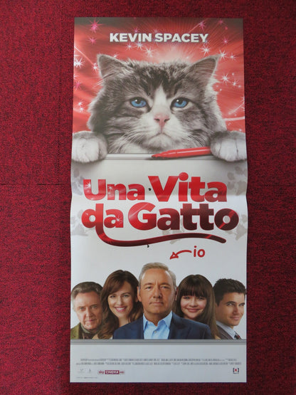 NINE LIVES ITALIAN LOCANDINA POSTER JENNIFER GARNER ROBBIE AMELL 2016 Rendezvous Cinema Movie posters