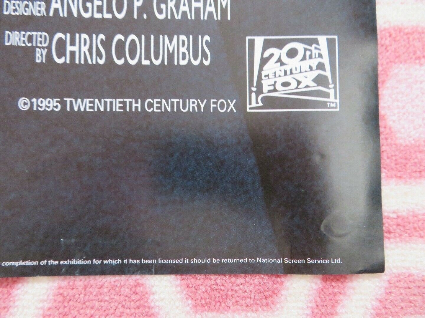 NINE MONTHS BRITISH QUAD (30"x 40") POSTER HUGH GRANT JULIANNE MOORE 1995 Rendezvous Cinema Movie posters