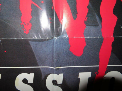 NINJA MISSION FOLDED US ONE SHEET POSTER CHRISTOPHER KOHLBERG HANNA POLA 1984 Movie posters