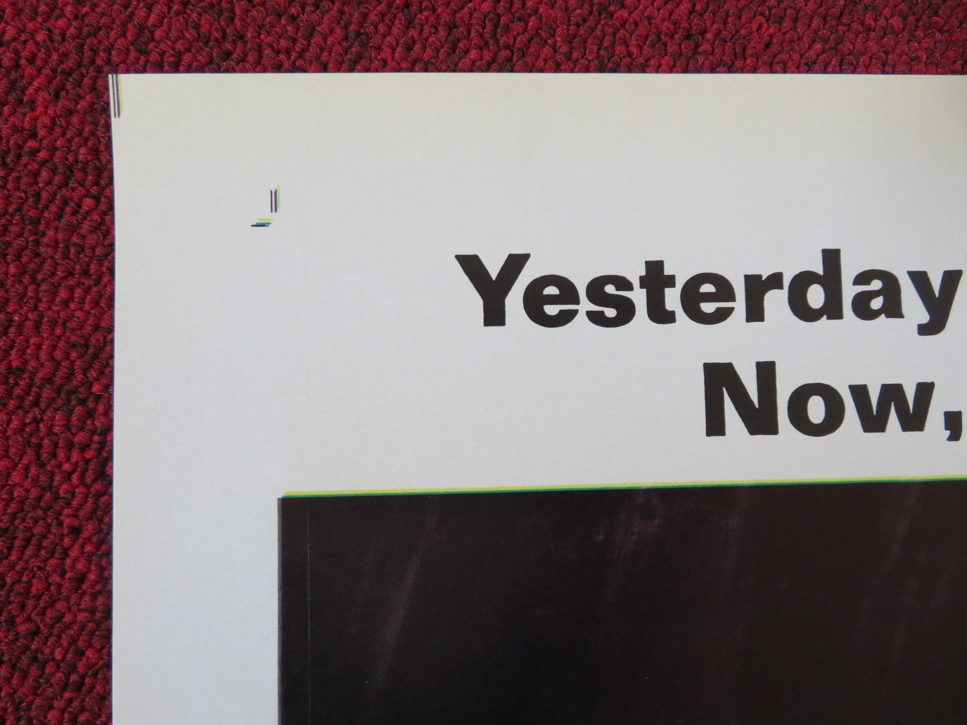 NO BLADE OF GRASS - STYLE B FOLDED US ONE SHEET POSTER NIGEL DAVENPORT 1971 Rendezvous Cinema Movie posters