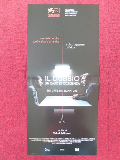 NO DATE, NO SIGNATURE ITALIAN LOCANDINA POSTER NAVID MOHAMMADZADEH 2017 Rendezvous Cinema Movie posters