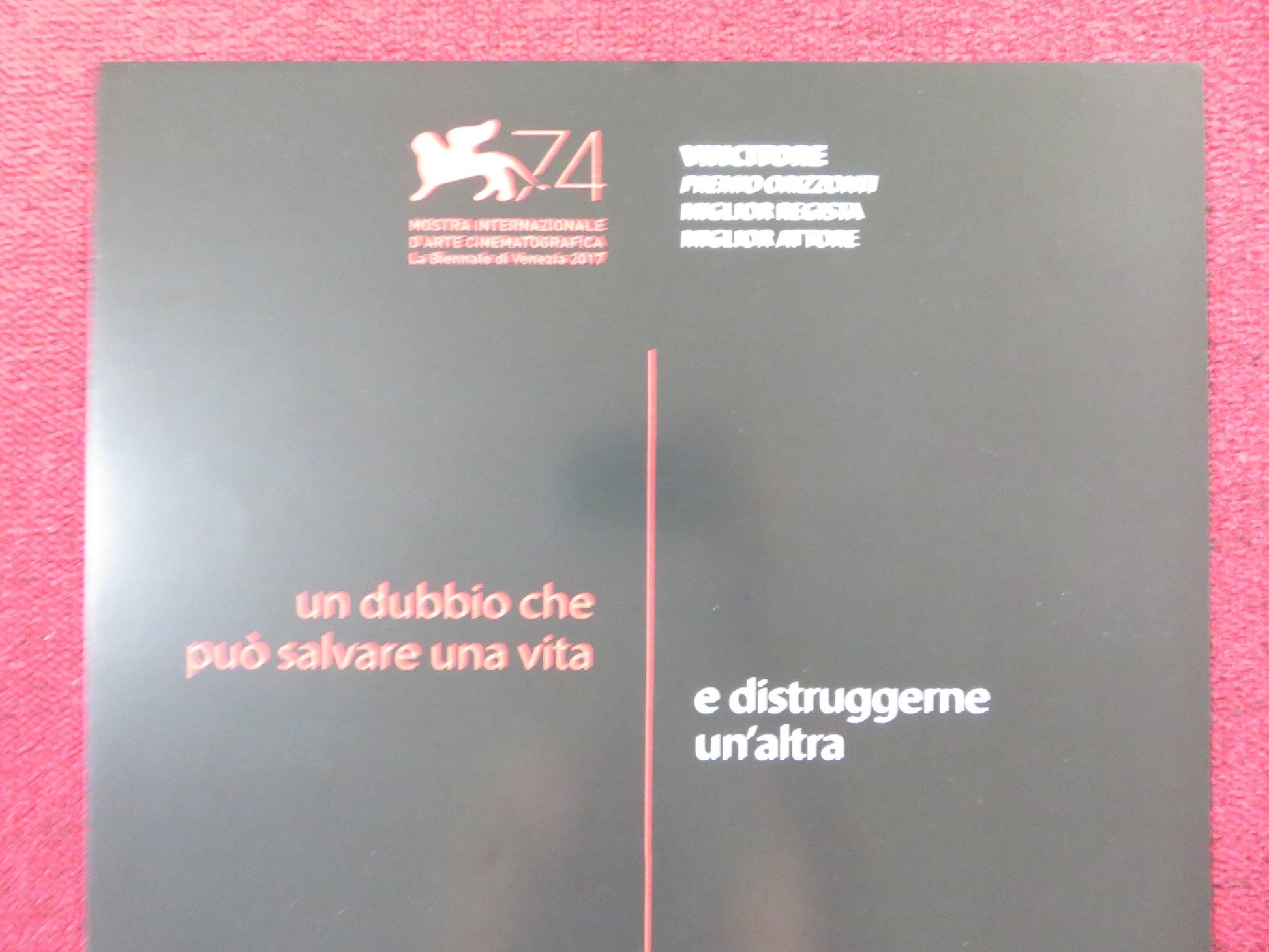 NO DATE, NO SIGNATURE ITALIAN LOCANDINA POSTER NAVID MOHAMMADZADEH 2017 Rendezvous Cinema Movie posters