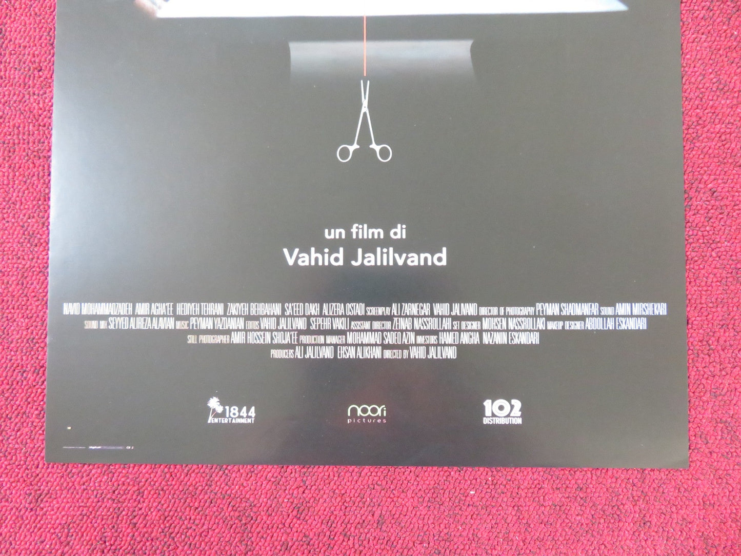 NO DATE, NO SIGNATURE ITALIAN LOCANDINA POSTER NAVID MOHAMMADZADEH 2017 Rendezvous Cinema Movie posters