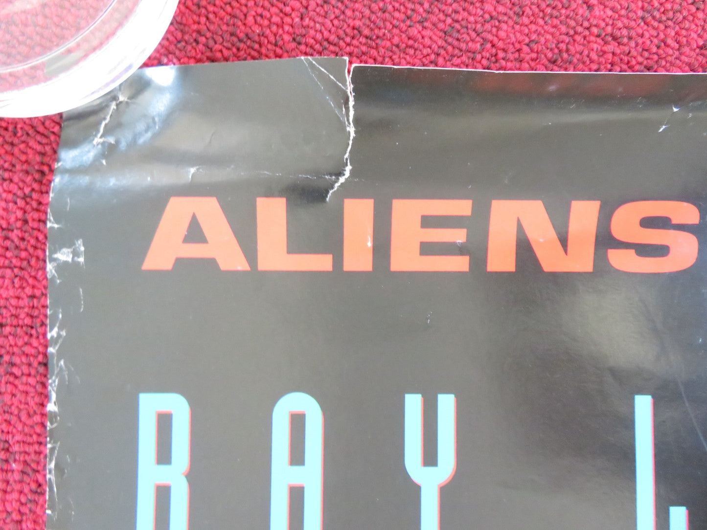 NO ESCAPE VHS VIDEO POSTER ROLLED RAY LIOTTA LANCE HENRIKSEN 1994 Rendezvous Cinema Movie posters