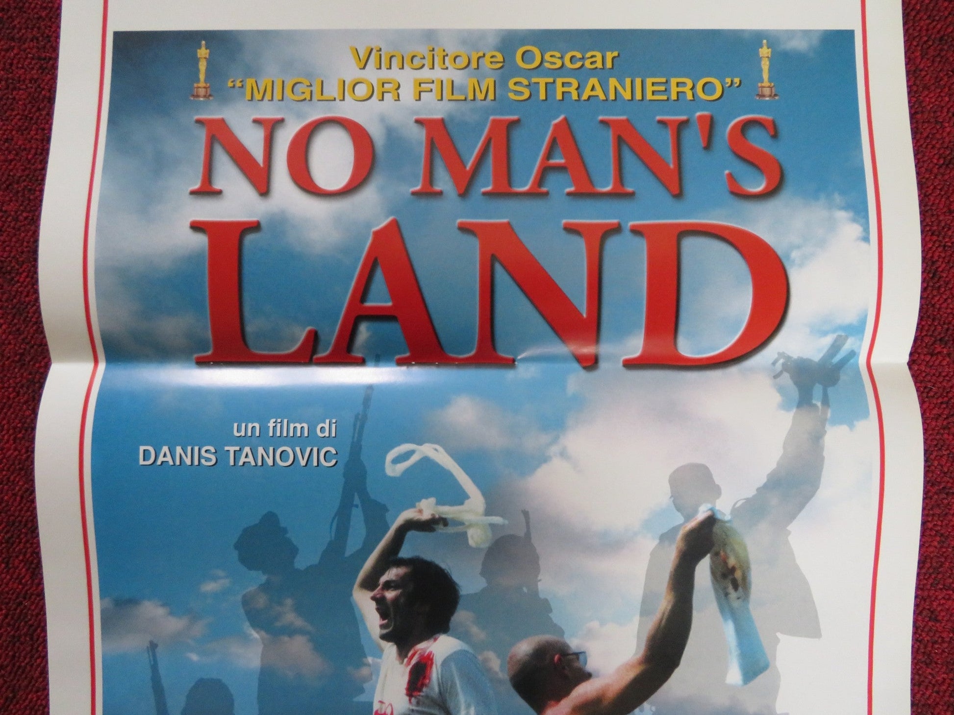 NO MANS LAND ITALIAN LOCANDINA POSTER BRANKO DJURIC RENE BITORAJAC 2001 Rendezvous Cinema Movie posters
