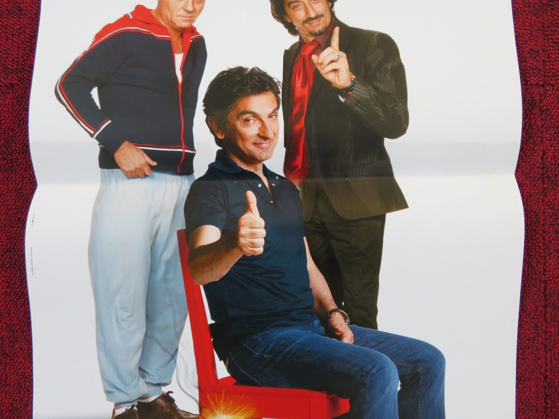 NO PROBLEM ITALIAN LOCANDINA POSTER VINCENZO SALEMME SERGIO RUBINI 2008 Rendezvous Cinema Movie posters