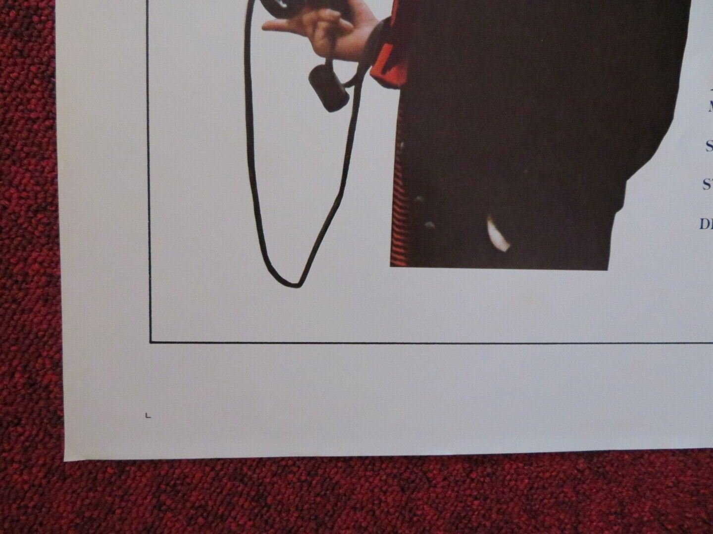 NO SMALL AFFAIR FOLDED US ONE SHEET POSTER JON CRYER DEMI MOORE 1984 Movie posters