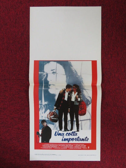 NO SMALL AFFAIR ITALIAN LOCANDINA (27.5"x12.5") POSTER DEMI MOORE 1984 Movie posters