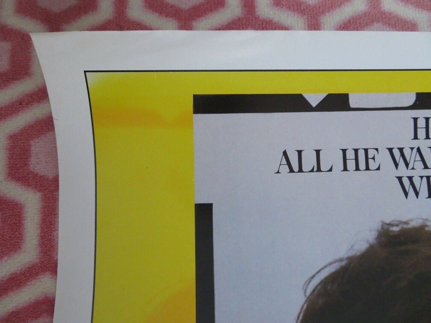 NO SMALL AFFAIR US ONE SHEET POSTER JON CRYER DEMI MOORE 1984 Movie posters