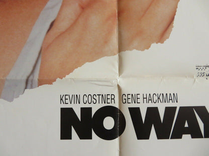 NO WAY OUT US ONE SHEET POSTER KEVIN COSTNER GENE HACKMAN 1987 Rendezvous Cinema Movie posters